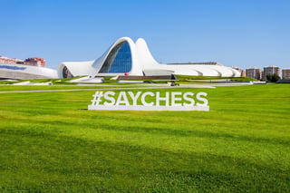 The Heydar Aliyev Center Is A Building Complex In Baku