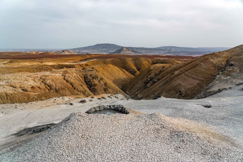 Volcans de boue d'Absheron