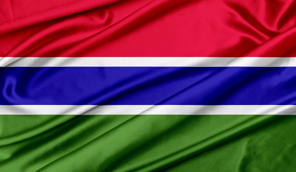 Gambia Flag